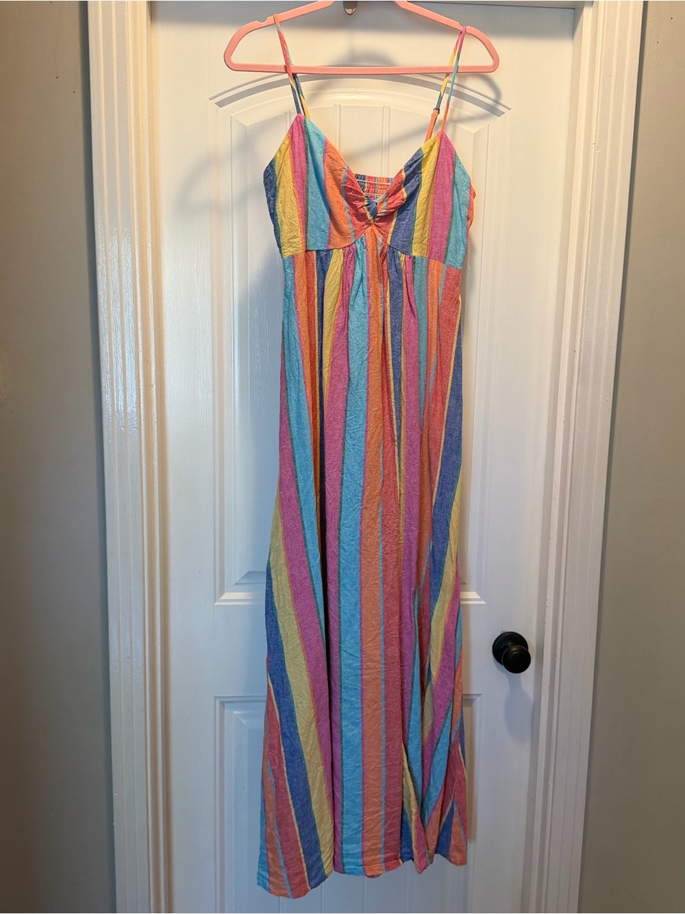 Show Me Your Mumu Rainbow Striped Sundress